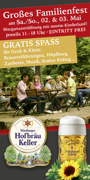 Gro&szlig;es Familienfest im W&uuml;rzburger Hofbr&auml;ukeller.
